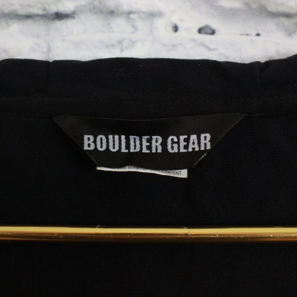 Boulder Gear Kid's Black Long Sleeves Full Zip Hoodie Sweatshirt Size XL - Picture 6 of 8